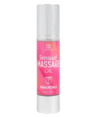 Huile de massage pétales de roses 50 ml Secret Play